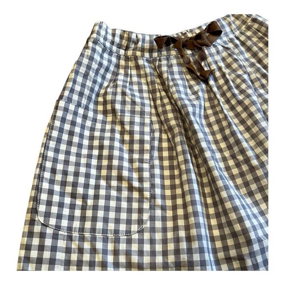 Olive Juice Girls Gingham Checkered POckets Picnic Classic Preppy Skirt Size 6Y - Picture 2 of 5